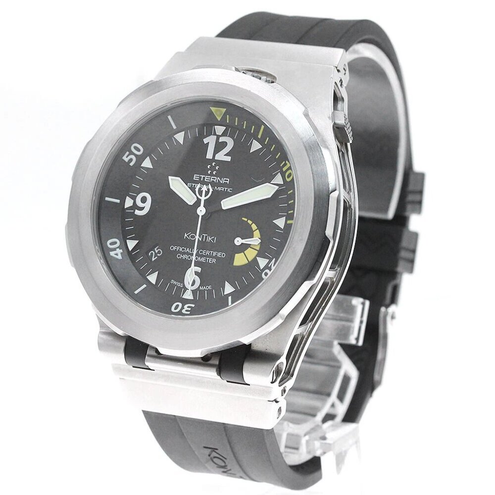 Eterna Kontiki 1594.44.40.1154 Diver black Dial Automatic Men's Watch_839267